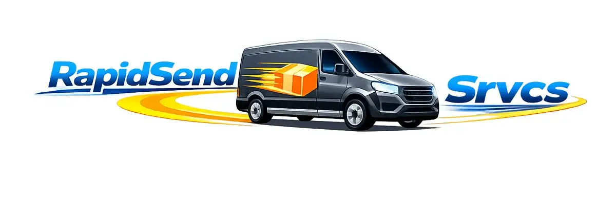RapidSend Srvcs alternate delivery van logo